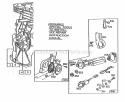 Oil Gard Assembly Diagram and Parts List for 130412-0106-01  Briggs and Stratton Engine